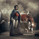 Illustration for article titled Artist turns his grandmother into a superhero to cheer her (and us) up